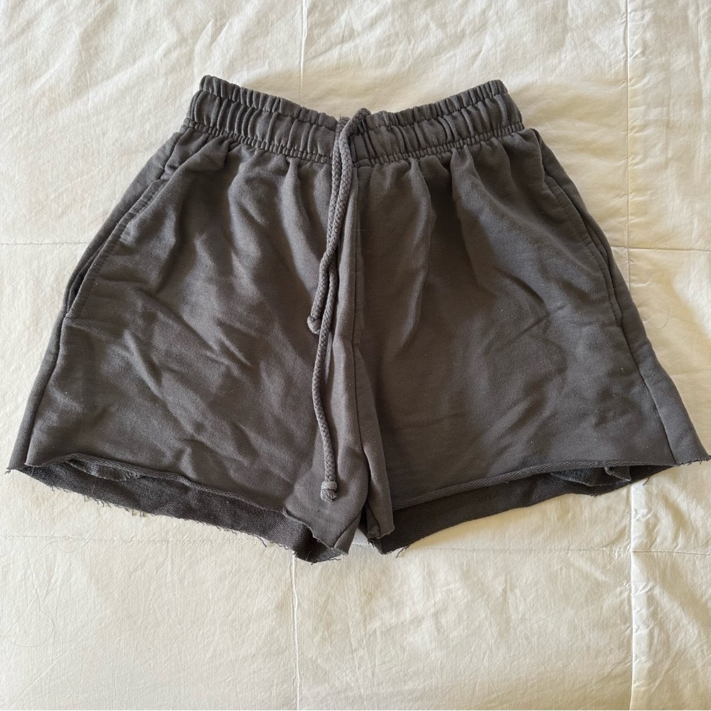 Pretty little thing grey sweat shorts